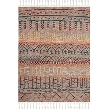 Safavieh 2 x 8 ft. Farmhouse 800 Rectangle Rug Navy & Orange FMH822N-28
